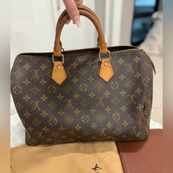 Louis Vuitton Speedy 35 Monogram handbag-EXCELLENT USED CONDITION! - Picture 2 of 12